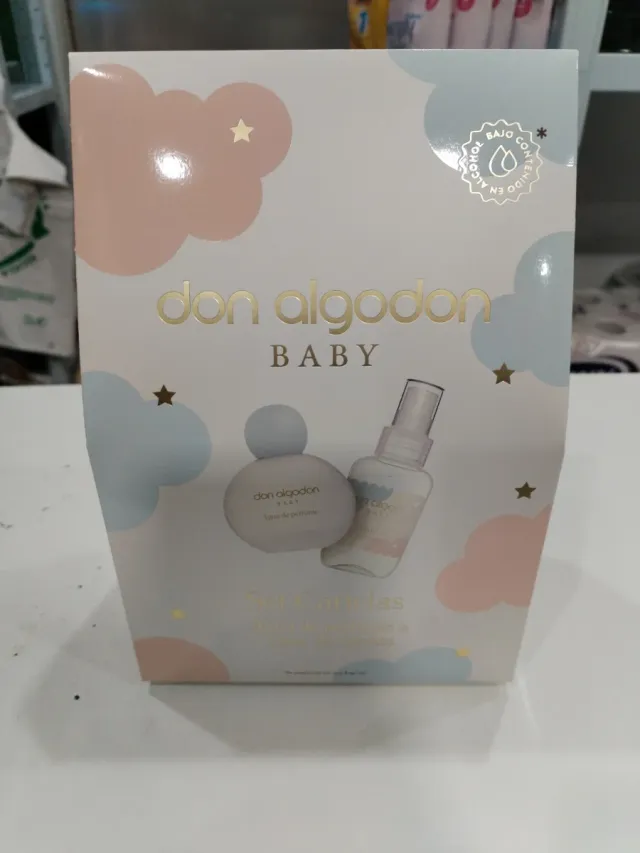 Set Caricias Baby Don Algodón