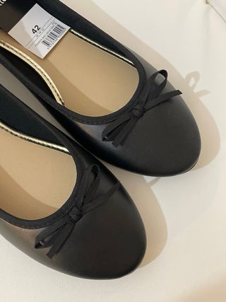 Manoletinas Negras Talla 42