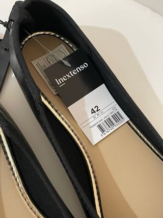 Manoletinas Negras Talla 42