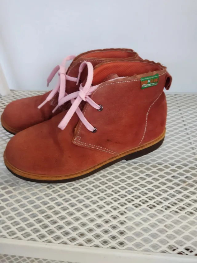 Botas Kid Club naranajas talla 34