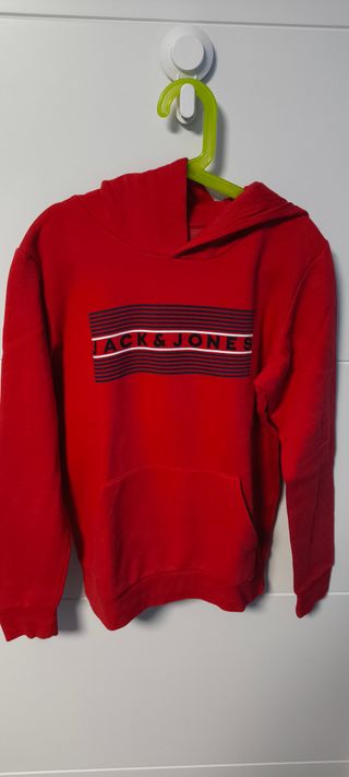 Sudadera Jack&Jones Roja Talla 10-12
