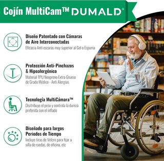 Cuscino antidecubito per sedia a rotelle - Cuscino antidecubito