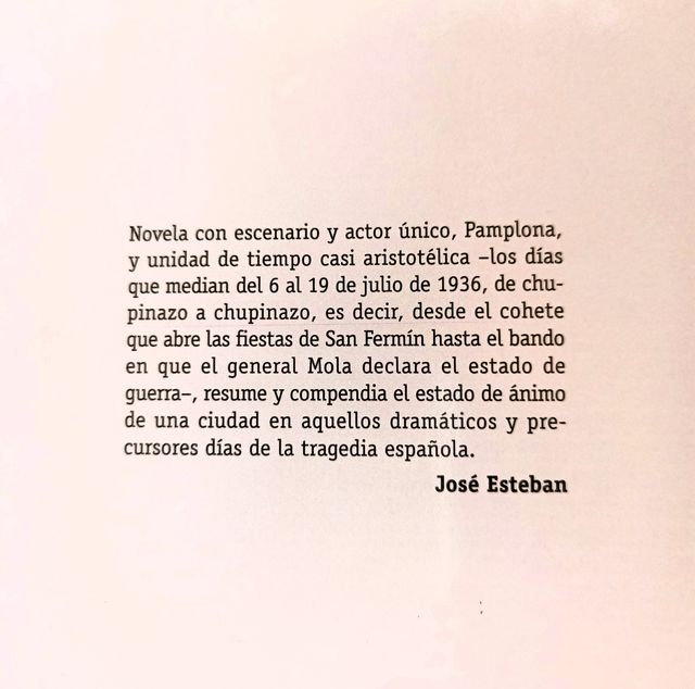 Plaza del Castillo, Rafael García Serrano