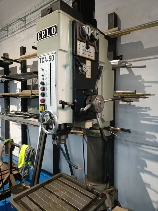 Taladro de columna Erlo TCA-50 Automático