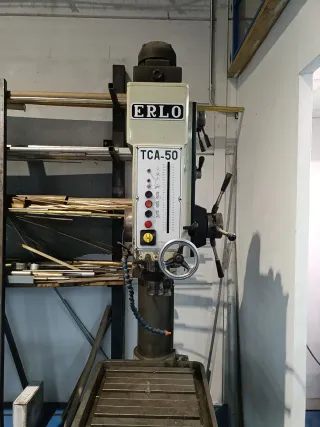 Taladro de columna Erlo TCA-50 Automático