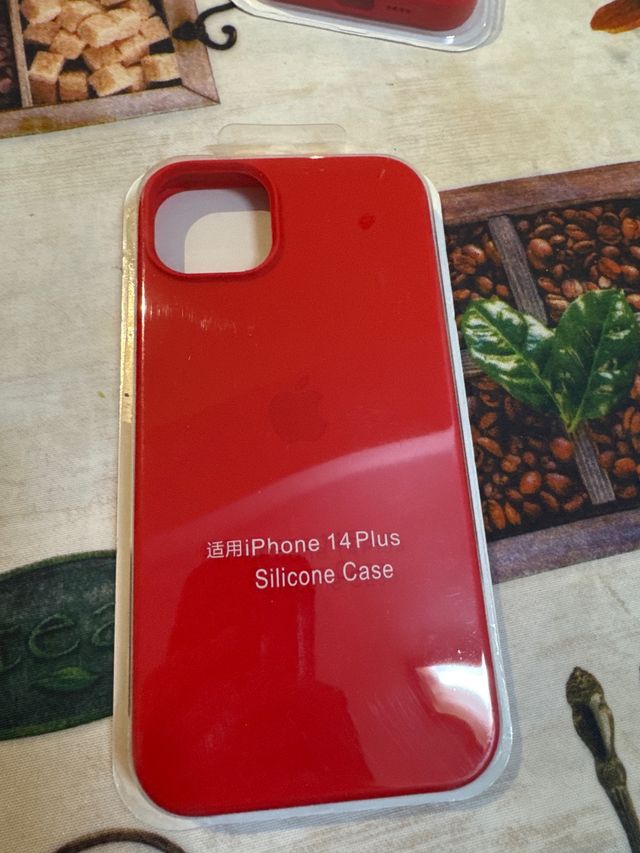 Custodia iPhone 14 Plus Rossa