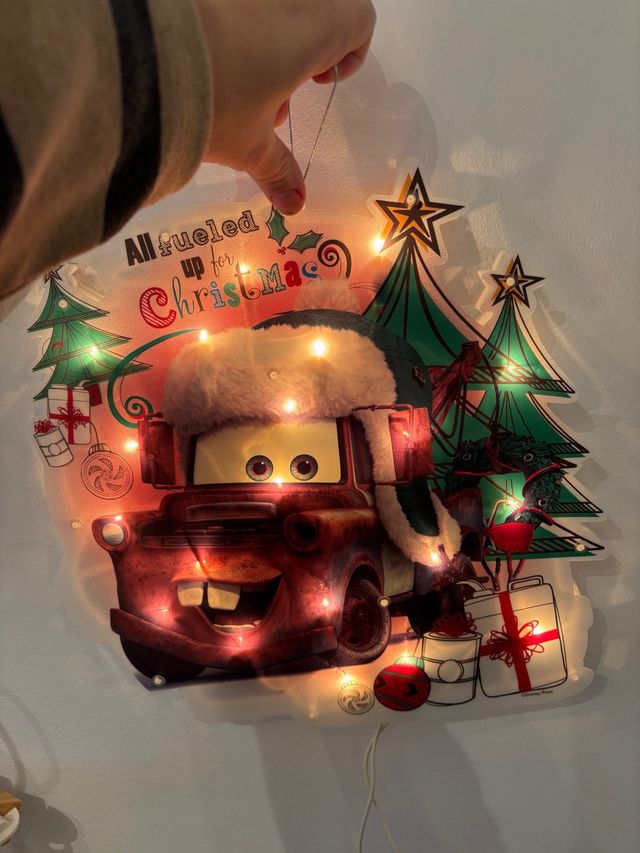 Decoración Navidad Disney Cars