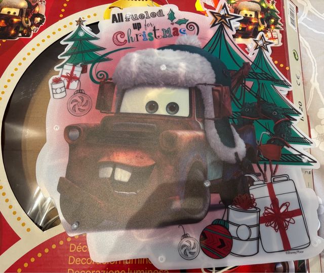 Decoración Navidad Disney Cars
