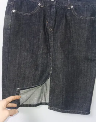 FALDA VAQUERA. TALLA 42 pequeña. Foto medidas .