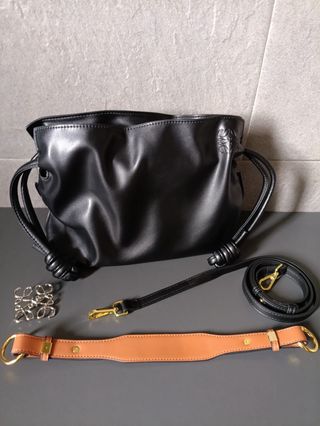 Bolso Flamenco Negro
