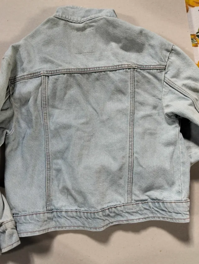 Lote chaqueta pelo y vaquera 7-8 años