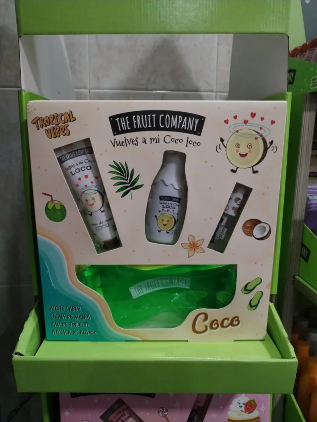 The Fruit Company Set Coco,mora,fresa y nata