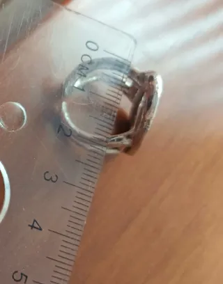 Anillo Tous Plata Ovalado