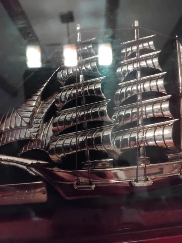 Modello di barca da collezione