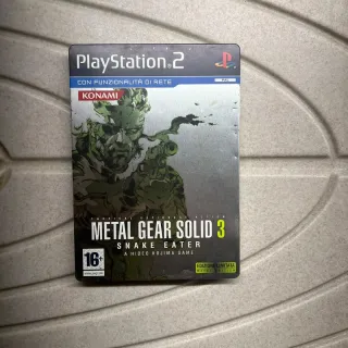 Metal Gear Solid 3 Snake Eater Edizione Limitata P