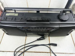 Radio Cassette Philips Negra