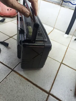 Radio Cassette Philips Negra