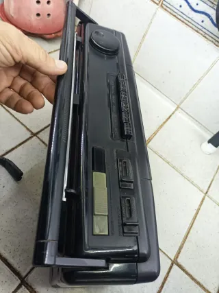 Radio Cassette Philips Negra