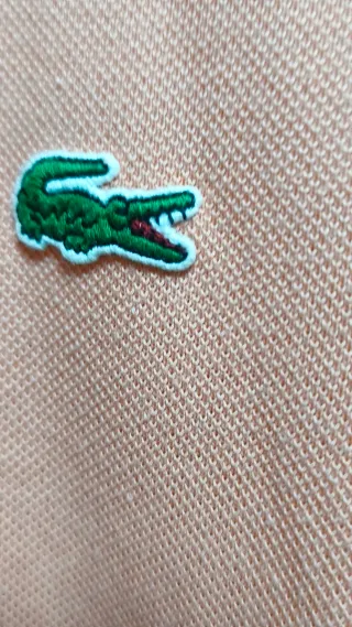 Polo Rosa Lacoste Clásico