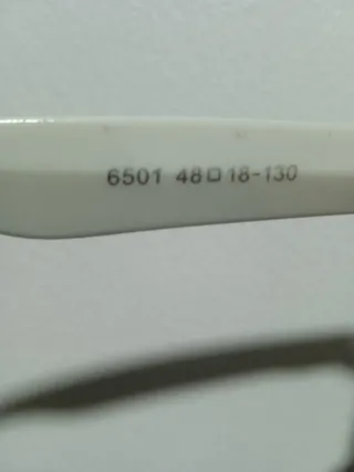 Gafas Ray-Ban Blancas para Niños