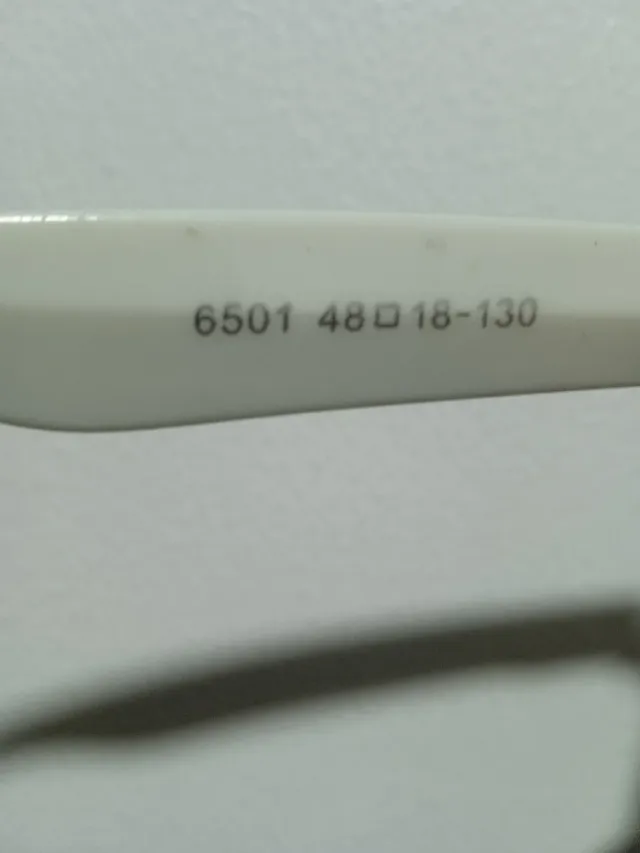 Gafas Ray-Ban Blancas para Niños