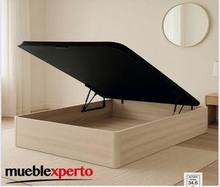 Canapé abatible de madera. NUEVO