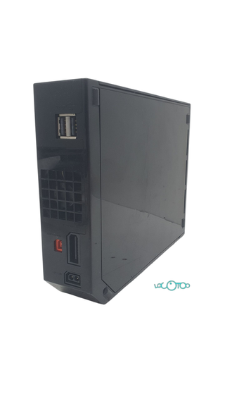 Consola Nintendo Wii negra con mando y nunchuck