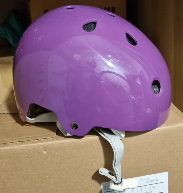 Casco infantil purple