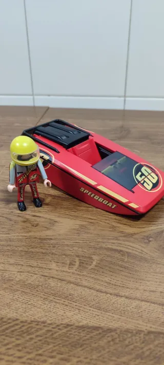Playmobil Lancha Roja Speedway 50 modelo4341