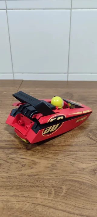 Playmobil Lancha Roja Speedway 50 modelo4341
