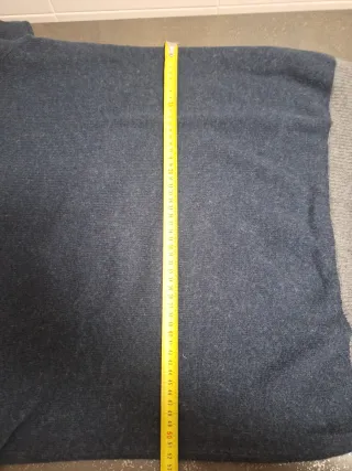 Jersey hombre azul marino y gris