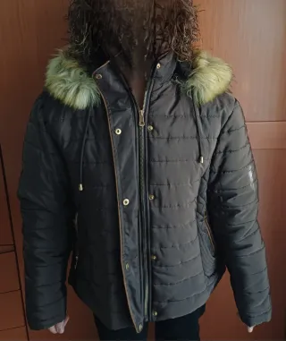 Abrigo señora marrón