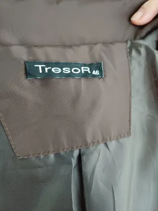 Abrigo señora marrón