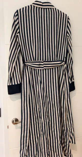 Vestido camisero Zara rayas