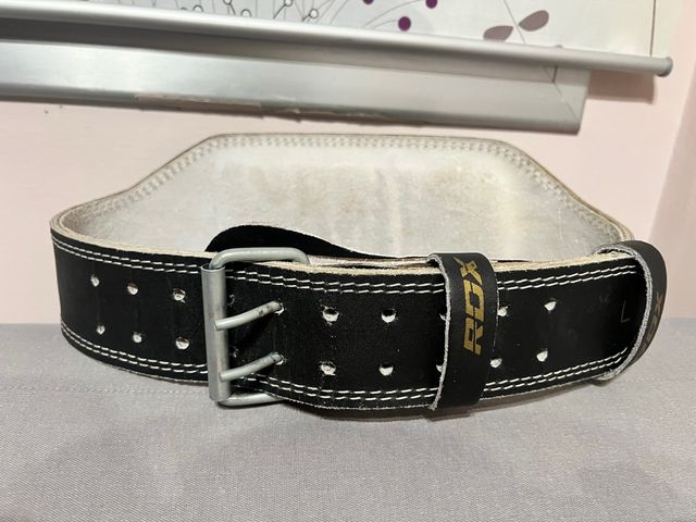 Cinturão Gym RDX Giant Inside Preto Tamanho L