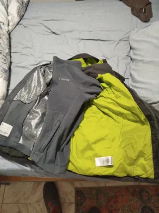 Cazadora Columbia 3 en 1 Talla M niño