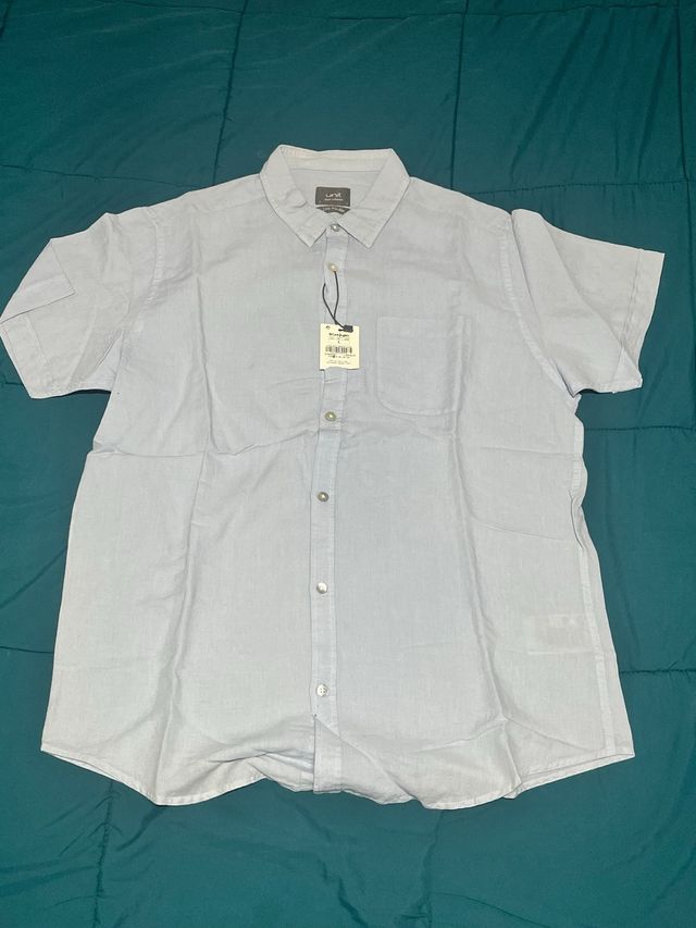 Camisa UNIQLO Azul Talla M