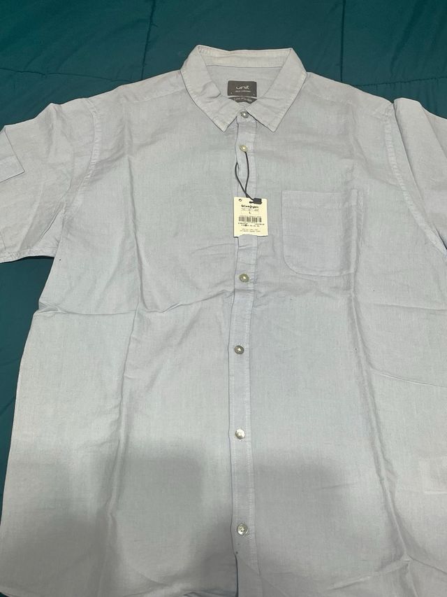 Camisa UNIQLO Azul Talla M