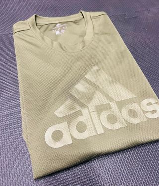 Camiseta Adidas Talla L Verde Militar