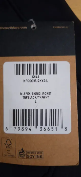 Chaqueta The North Face Negra Hombre