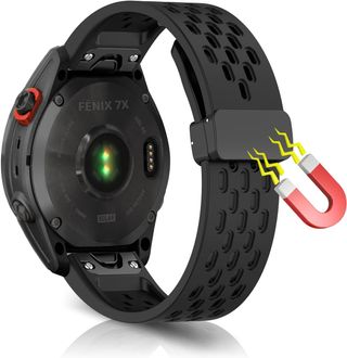 WoPail 20MM QuickFit Correa Magnética para Garmin