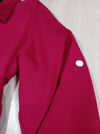 Camicia bordeaux maniche regolabili