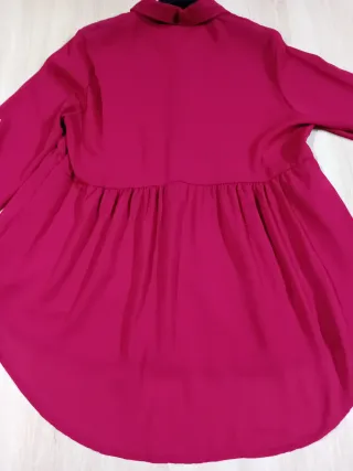 Camicia bordeaux maniche regolabili