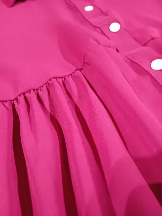 Camicia bordeaux maniche regolabili