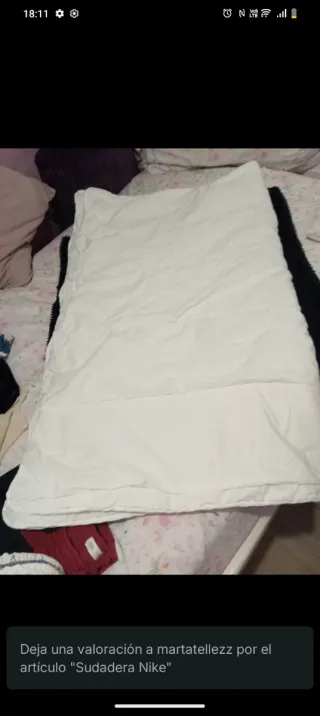 Edredón y protector Ikea