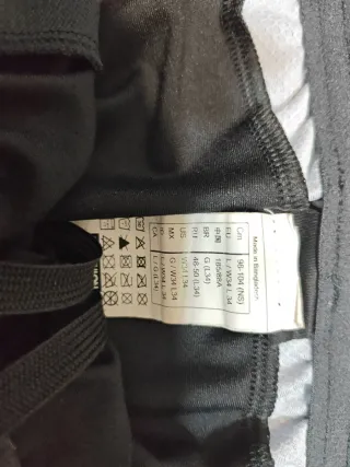 Pantalón chándal hombre Kipsta negro