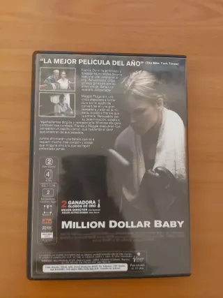DVD Million Dollar Baby - 4 Premios Oscar