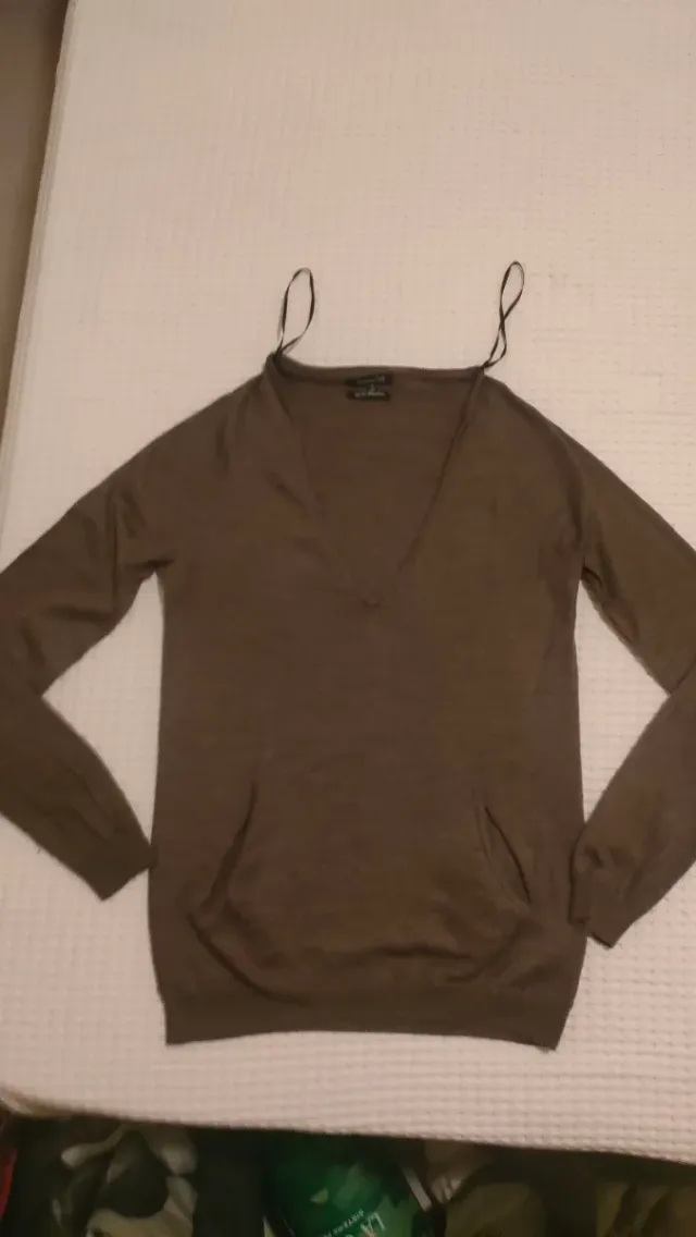 Jersey Massimo Dutti Marrón Talla S