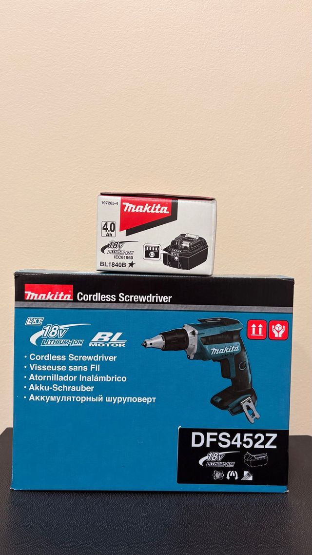 Atornillador inalámbrico de Pladur con batería