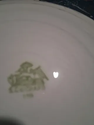 Piatti SC RICHARD  porcellana decoro oro